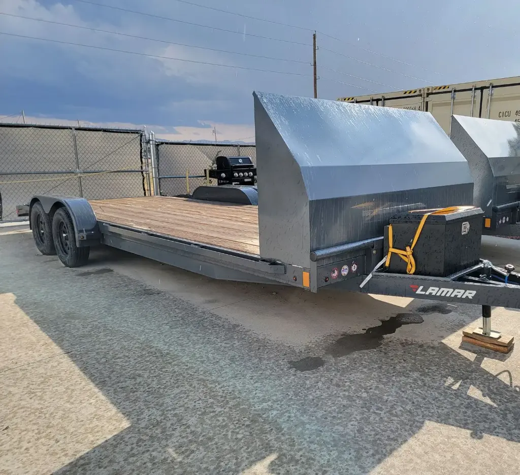 TRAILER #2 - 22ft Flat Bed Car Hauler (7k GVWR)